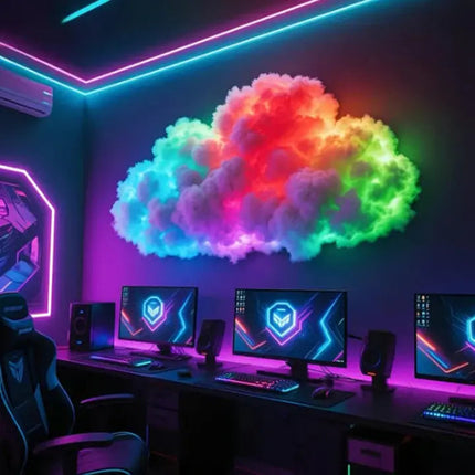 LED Cloud Lights, Dimmable LED Lights for Bedroom with App Control, RGB Cloud Lamp, USB Ambient Lighting Room Decor – image 6