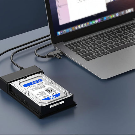 External Hard Drive Portable SSD Enclosure with USB 3.0 | Fast Data Transfer for Storage Expansion and Backup