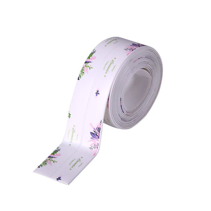Waterproof Sealing Tape for Sink and Bathtub Corners, Self Adhesive Kitchen and Bath Seam Strip, 7 Patterns