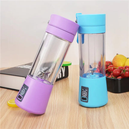 Portable Blender with Rechargeable Battery and Stainless Steel Blades for Smoothies at Home and the Gym
