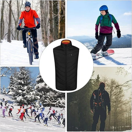 Heated Vest for Men and Women with Adjustable Temperature Control | Lightweight Layer for Warmth and Comfort