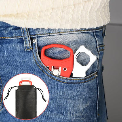 Portable Safety Door Lock with Adjustable Security Bar | Easy Installation for Enhanced Home Protection