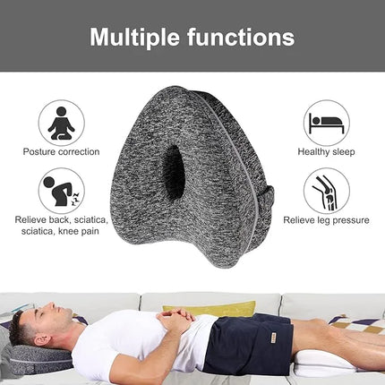 Body Alignment Pillow for Better Sleep | Adjustable Shape for Comfort and Support