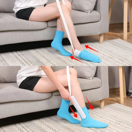 Sock Slider Tool with Ergonomic Handle | Easy On & Off Solution for Comfort