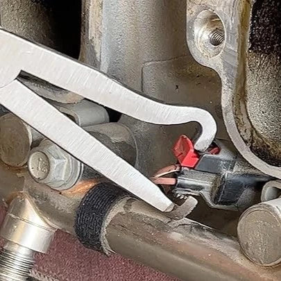 Electrical Disconnect Pliers for Cars, Slim Automotive Connector Removal Tool for Tight Engine Bay Spaces