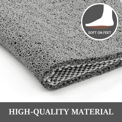 Non-Slip Quick-Dry Bath Mat with Water-Permeable Fabric | Safe Bathroom Rug for Everyday Use
