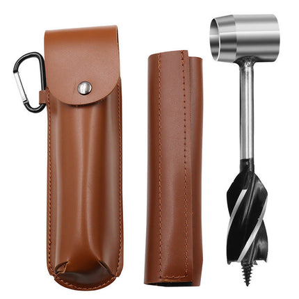 Manual Wood Drill and Peg Maker for Bushcraft, Hand Auger for Drilling, Carving and Camp Furniture Builds