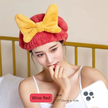Super Absorbent Hair Wrap, Microfiber Hair Towel – image 4
