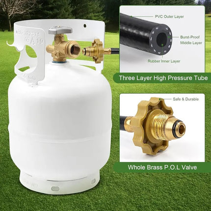 Propane Torch Weed Burner, Heavy Duty Blow Torch for Ice and Snow – image 7