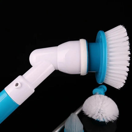 Cordless Electric Spin Scrubber with 3 Brush Heads, Rechargeable Cleaning Brush for Bathroom, Kitchen and Floors