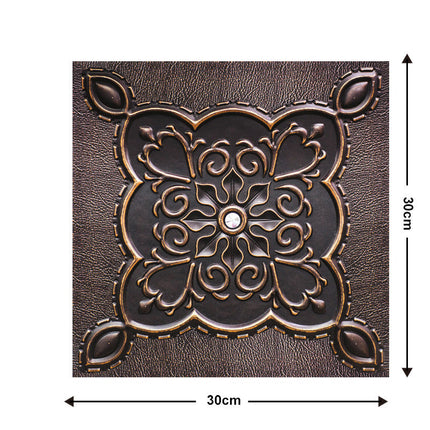 Self-Adhesive Wall Tiles for Easy Home Makeover | Decorative Design for Instant Style Upgrade (Set of 10)