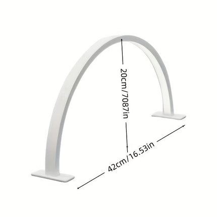 Crescent Moon LED Desk Lamp with Adjustable Brightness | Eye-Care Illumination for Home Office and Study Spaces