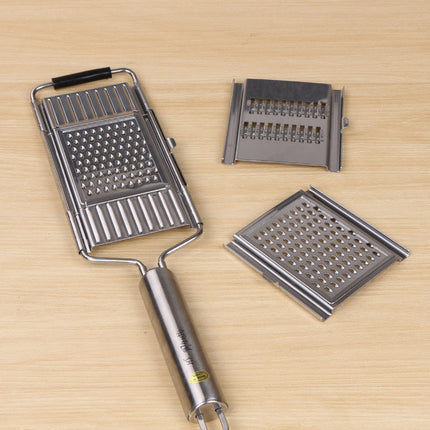 Stainless Steel Grater with Extra Sharp Blades | Durable Kitchen Tool for Effortless Food Prep