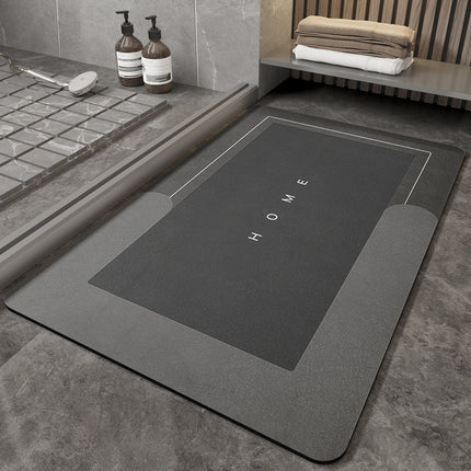 Non-Slip Bathroom Rug with Soft Microfiber | Quick-Dry Comfort for Safety and Style