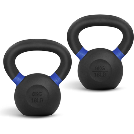 Cast Iron Kettlebell for Full Body Strength Training | Durable Design for Home Gym Workouts