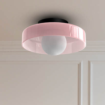 Modern LED Ceiling Light with Glass Design | Energy-Efficient Illumination for Living Room and Office