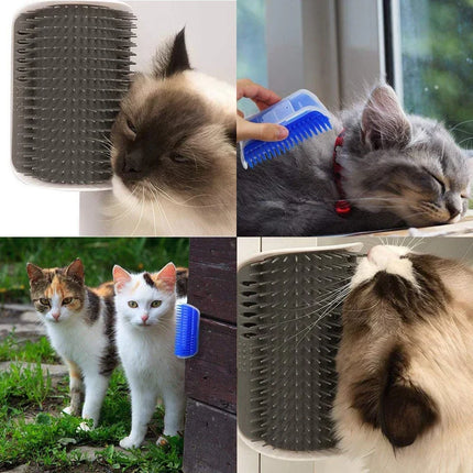 Self-Grooming Pet Hair Brush with Soft Bristles | Easy Clean Tool for Hassle-Free Grooming