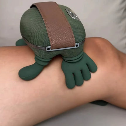 Heated Neck Massager with Vibration Function | Portable Device for Relaxation at Home or Travel