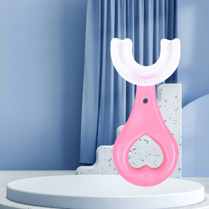 U-Shaped Toothbrush with Soft Bristles | Ergonomic Design for Easy Cleaning