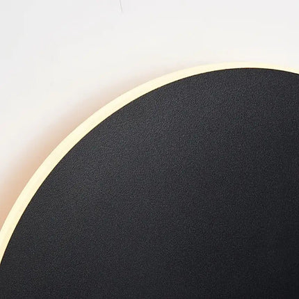 Minimalist LED Round Wall Light with Soft Ambient Glow | Modern Design for Bedrooms and Hallways