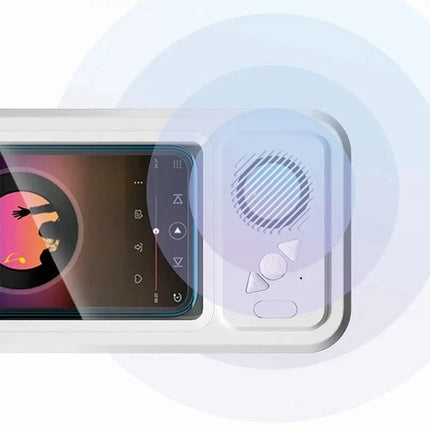 Waterproof Phone Holder with Bluetooth Speaker | Hands-Free Design for Outdoor Adventures