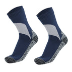 Navy Blue Gray Colorblock / S