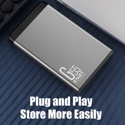 External Hard Drive Portable SSD with Slim Design | Everyday PC Storage for Documents and Media