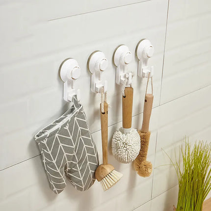 Suction Cup Hooks with Heavy-Duty Grip | Versatile Hold for Home Organization