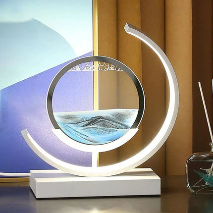 Quicksand Table Lamp with Adjustable Brightness | Modern Design for Stylish Home Decor