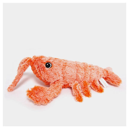 Interactive Wiggling Lobster Pet Toy with Squeaker | Stimulating Fun for Dogs and Cats