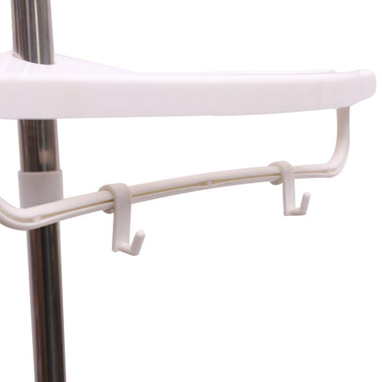 Telescopic Bathroom Storage Rack with Adjustable Shelves | Space-Saving Organizer for Clutter-Free Bathrooms