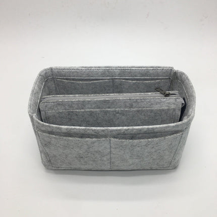 Tote Bag Organizer Insert with Structured Compartments, 4 Sizes S to XL, 10 Colors, Soft Purse Divider for Handbags and Shoulder Bags