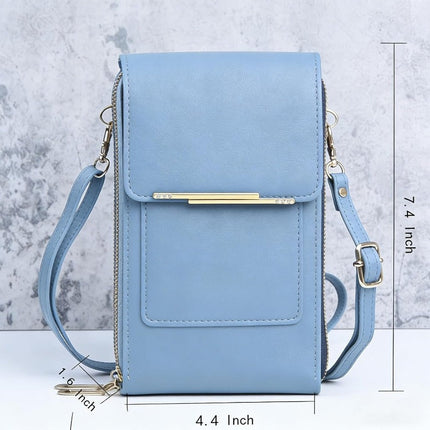 RFID Blocking Wallet Crossbody Phone Bag, Small Travel Crossbody Bag – image 5