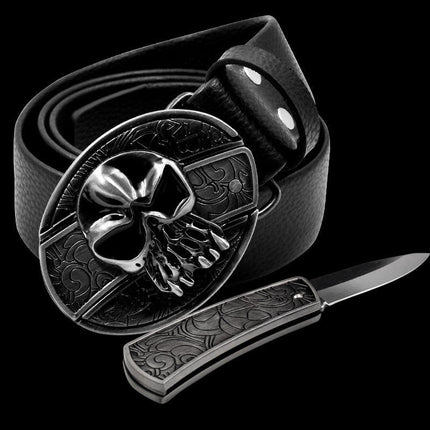 Self-Defense Belt with Hidden Knife Compartment | Discreet Protection Gear