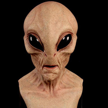 Halloween Mask for Adults, Latex Realistic Mask with Beard, Scary Mask Full Head for Costume Party and Cosplay