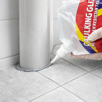 Waterproof Caulking Sealant with Quick-Dry Formula | Flexible Adhesive for Leak-Proof Sealing