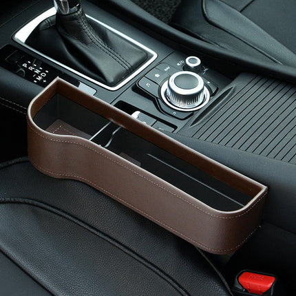 Car Seat Gap Filler Organizer with Cup Holder and Phone Pocket, Left, Right or 2 Pack Pair, 4 Colour Options
