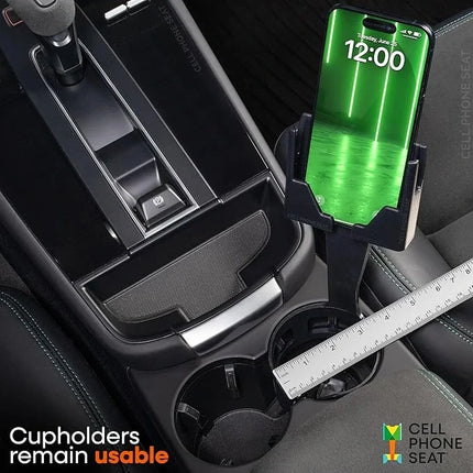 Cup Holder Phone Mount for Car, Adjustable Grip Cradle with 360 Rotation, One-Hand Holder That Keeps Drink Space Free