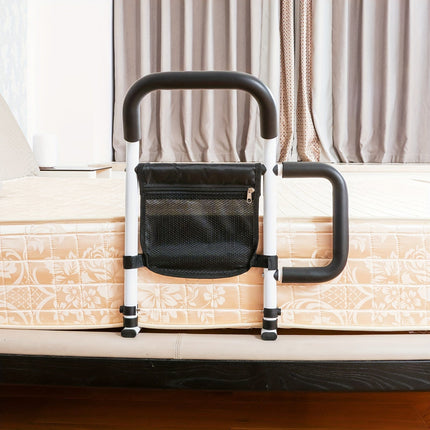 Bed Rail for Twin to King Size, Bed Assist Rail with Storage Bag