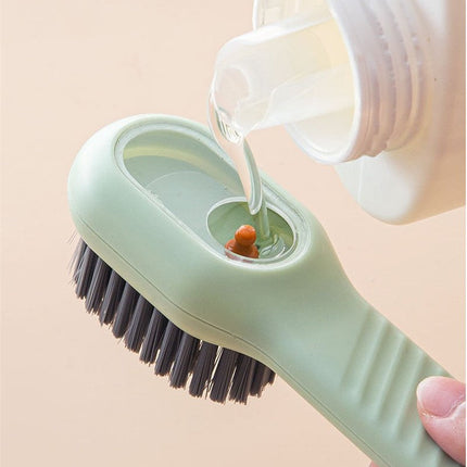 Soft-Bristled Shoe Brush with Ergonomic Grip | Durable Cleaning Tool for Effortless Shoe Care