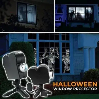 Holographic Projector, Halloween Window Projector with Rear Projection Screen and 12 Videos – image 4