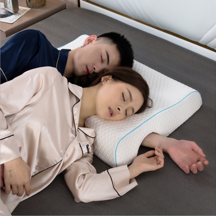 Cuddle Pillow for Couples, Memory Foam Arm Rest Pillow With Arched Design for Side Sleepers, Left or Right