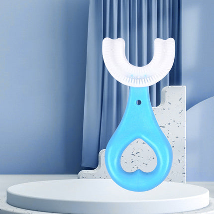 U-Shaped Toothbrush with Soft Bristles | Ergonomic Design for Easy Cleaning