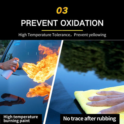 Car Wax, Car Polish for Paint and Tires with Sponge and Cloth – image 7