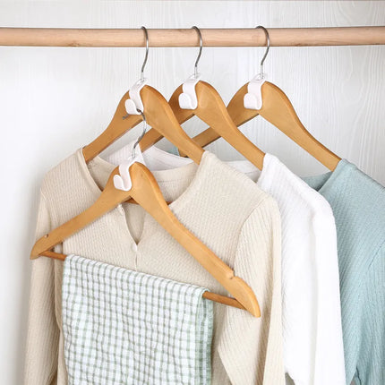 Closet Hanger Hooks, Space Saving Hanger Connectors for Stacking Clothes Hangers in Small Closets
