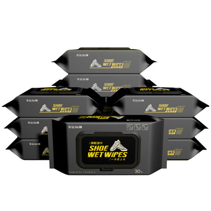 Shoe Cleaning Wet Wipes with Quick-Dry Formula | 80 Count Pack for Spotless Footwear