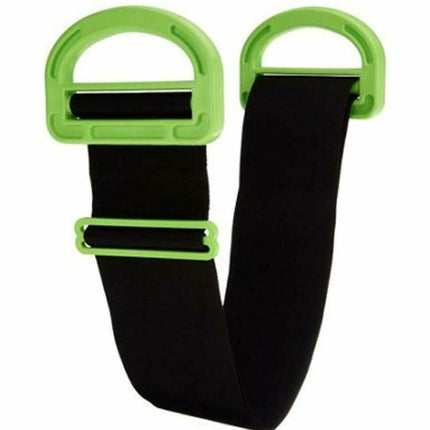Heavy Duty Moving Strap with Adjustable Buckle, 500 lb Capacity Black Lifting Strap for Mattresses and Furniture