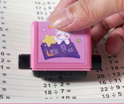 Math Practice Question Roller for Kids, Addition, Subtraction, Multiplication or Division Drills at Home