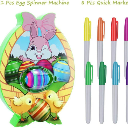 Egg Spinner for Kids, Easter Egg Coloring Activity – image 12