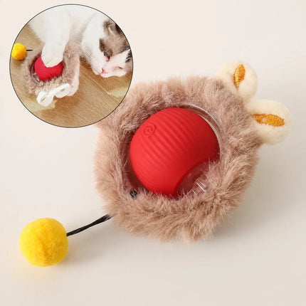 Interactive Rolling Pet Toy with Motion Sensors | Engaging Playtime for Dogs and Cats
